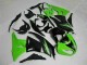 09-12 Black Green 636 ZX6R Motorcycle Fairings