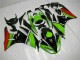 09-12 Black Green Red ZX6R Motorcycle Fairings