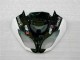 09-12 Black White 3M Touch4 ZX6R Motorcycle Fairings