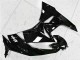 09-12 Black White Ninja ZX6R Motorcycle Fairings