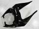 09-12 Black White Ninja ZX6R Motorcycle Fairings