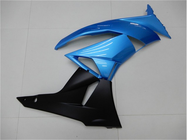 09-12 Blue Black ZX6R Motorcycle Fairing