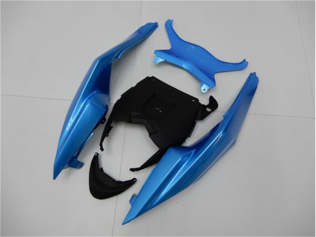 09-12 Blue Black ZX6R Motorcycle Fairing