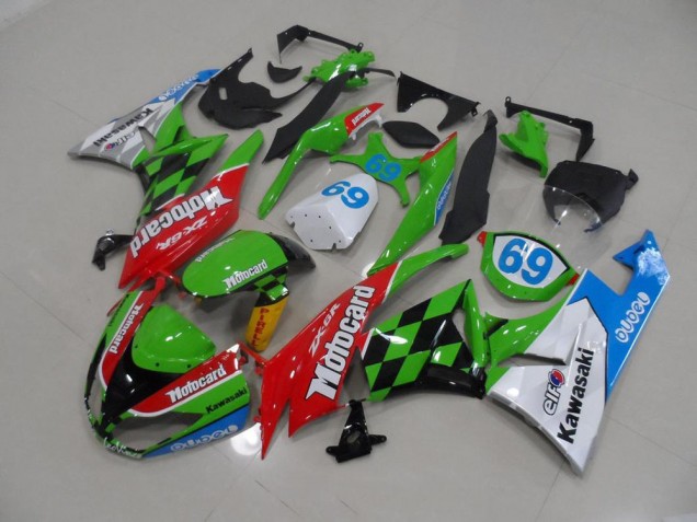 09-12 Motocard ZX6R Motorcycle Fairings