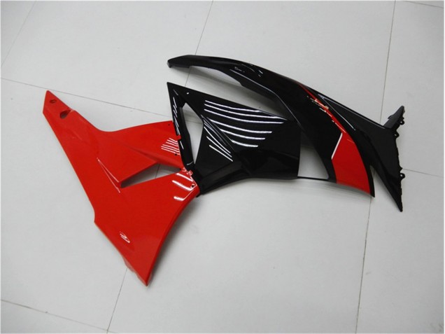 09-12 Red Black ZX6R Motorcycle Fairings