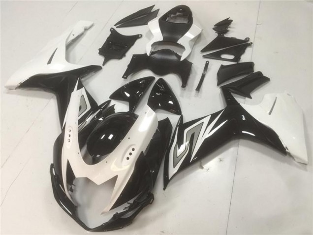 11-21 Black White GSXR 600/750 Motorcycle Bodywork