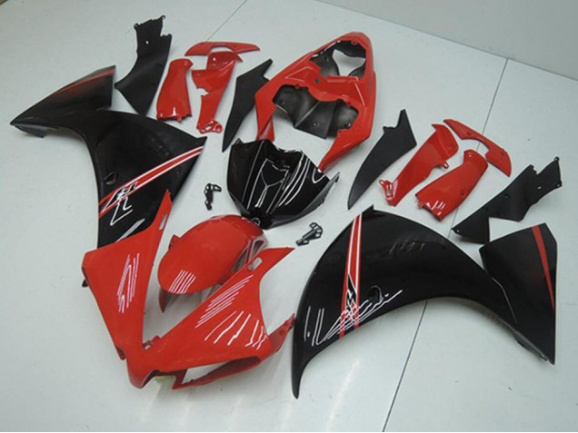 12-14 Red Black YZF R1 Motorcycle Fairings