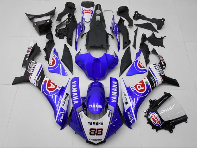 15-19 Blue PATA 88 YZF R1 Motorcycle Fairings