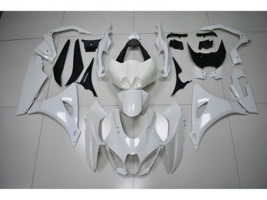 17-21 White GSXR 1000 Motorcycle Fairings