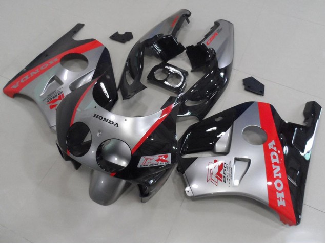 91-98 Silver Black Red CBR250RR MC22 Motorcycle Fairings