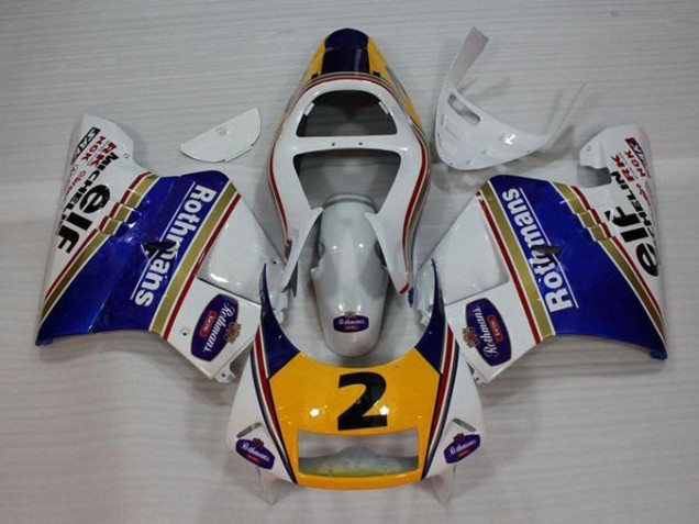 94-96 White Blue Yellow NSR250 MC28 P4 Motorcycle Fairings