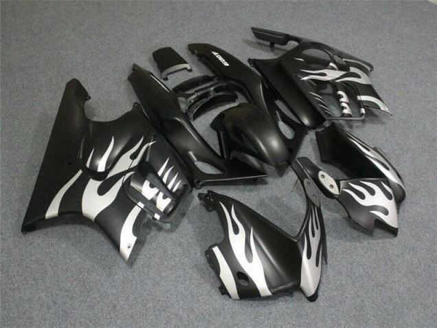 95-98 Black White Flame CBR600 F3 Motorcycle Fairings