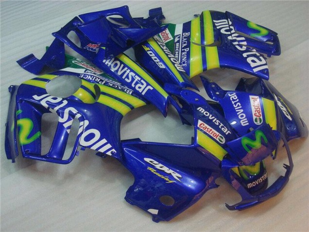 95-98 Blue Movistar Castrol CBR600 F3 Motorcycle Fairings