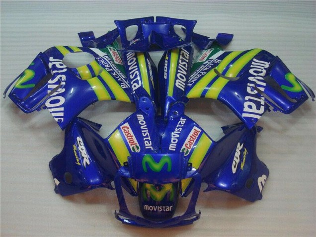 95-98 Blue Movistar Castrol CBR600 F3 Motorcycle Fairings