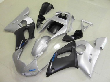 98-02 Black Silver YZF R6 Motorcycle Fairings