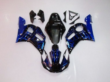 98-02 Blue Flame YZF R6 Motorcycle Fairings