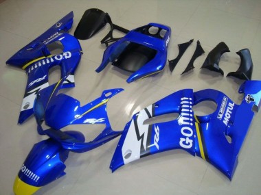 98-02 Blue Go Motul YZF R6 Motorcycle Fairings