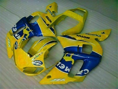 98-02 Yellow Blue YZF R6 Motorcycle Bodywork